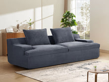 Load image into Gallery viewer, Nimbus - Oversized Full Foam 4 Seater Couch For Living Room Upholstered In Soft, Wide Armrests
