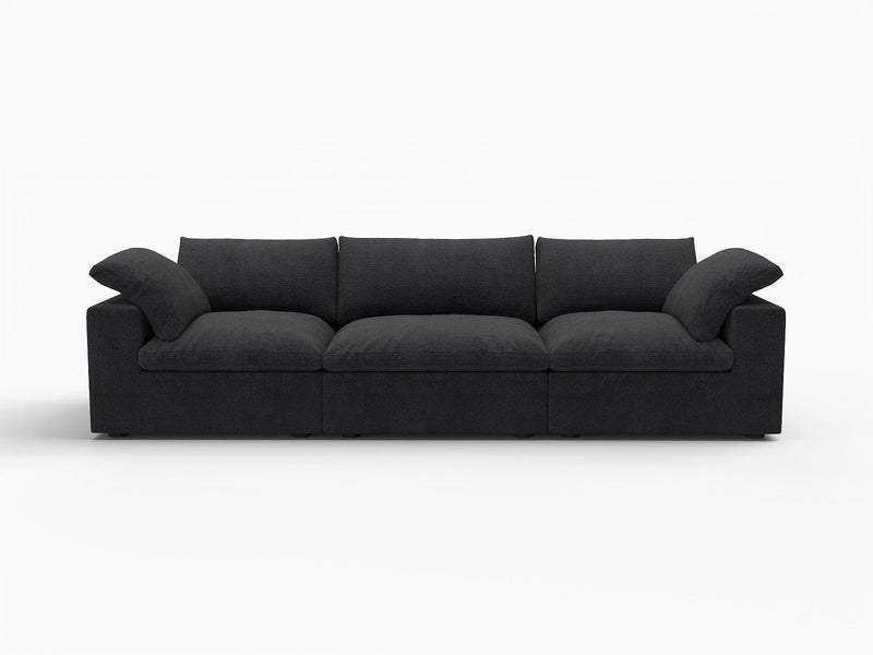 120" Blend Modular Sofa - Black