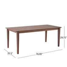 Load image into Gallery viewer, Farmhouse Charm Dining Table With Square Leg
