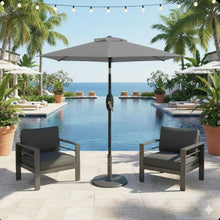 Load image into Gallery viewer, Umbrella With Crank Lift &amp; Tilt, UV-Resistant Canopy For Patio
