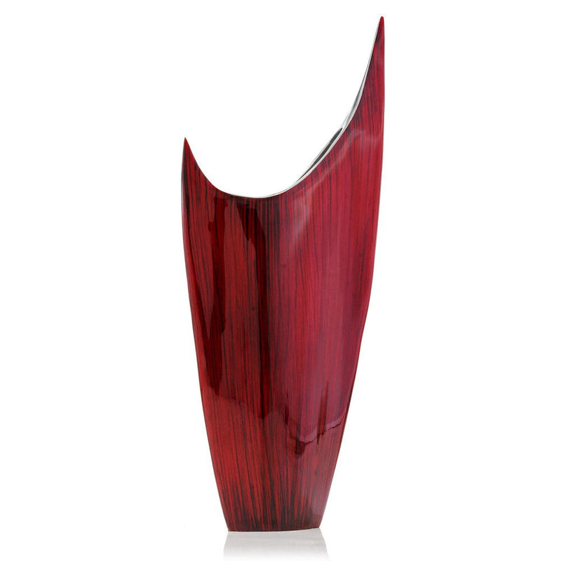 Pointy Table Vase - Red