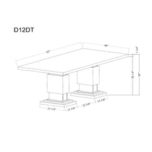 Load image into Gallery viewer, Stacey - Dining Table With Pedestal Base - Beige
