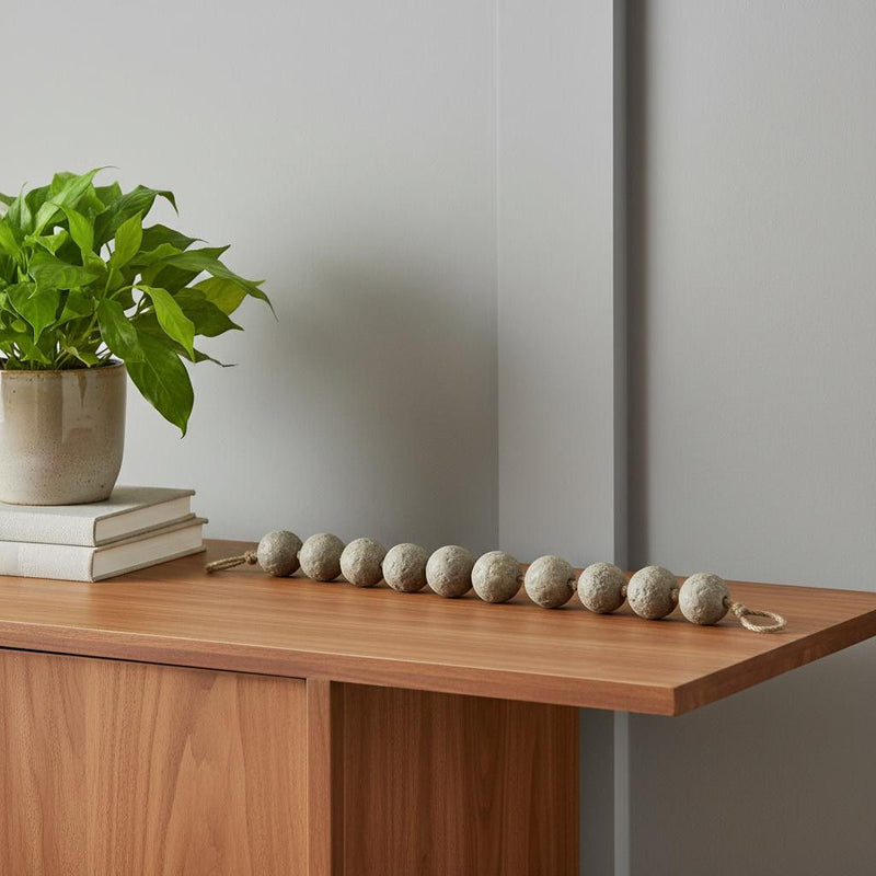 Sphere Tabletop Sculpture (608731) - Beige