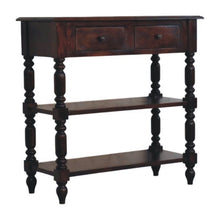 Load image into Gallery viewer, Solid Wood Wood End Table With Drawer Shelf (719327) - Brown
