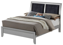 Load image into Gallery viewer, Padded Headboard Design Panel Bed
