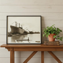 Load image into Gallery viewer, Hand Painted Model Boat (624471) - Gray / Dark Gray
