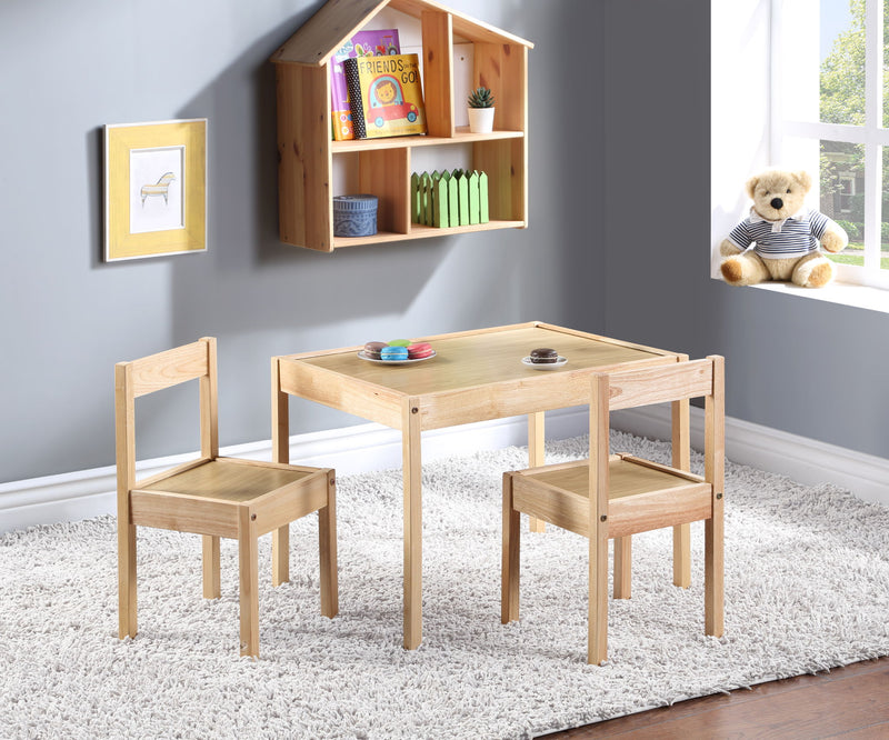 Della - 3 Piece Kids Table & 2 Chair Set