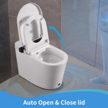 Load image into Gallery viewer, Smart Toilet With Bidet Seat Built In, Auto Open / Close Seat, Foot Sensor, LED Display - White
