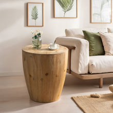 Load image into Gallery viewer, Vintage Style Barrel Coffee Table With Storage
