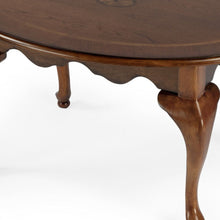 Load image into Gallery viewer, Oval Distressed Coffee Table - Olive Ash
