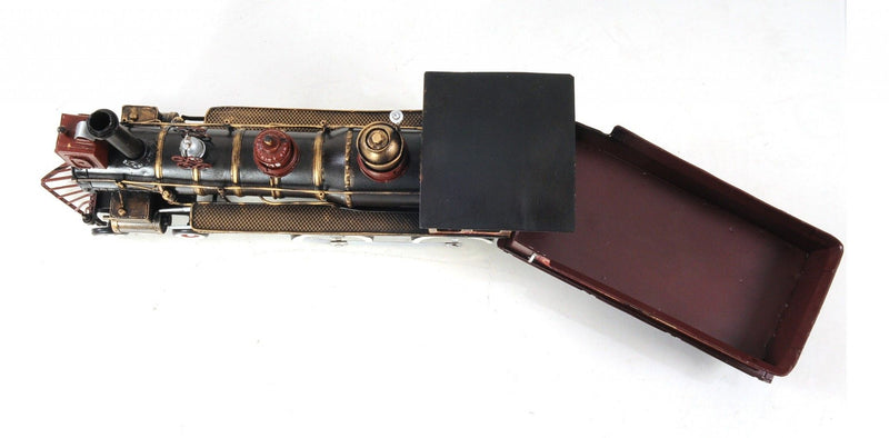 Union Pacific Locomotive Sculpture - Red / Black