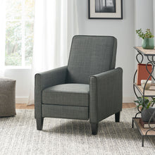 Load image into Gallery viewer, Upholstered Push Back Recliner Chair For Living Room
