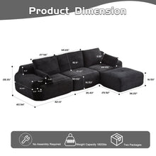 Load image into Gallery viewer, Compressed Sofa, Large Sectional Couches For Living Room
