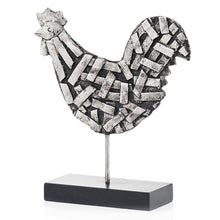 Load image into Gallery viewer, Tabletop Sculpture - Black / Silver
