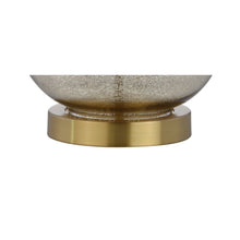 Load image into Gallery viewer, 25" Table Lamp With Drum Shade - Silver / Gold
