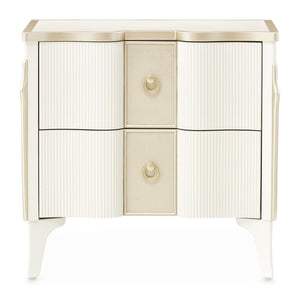 La Marisia - Nightstand - Creamy Pearl