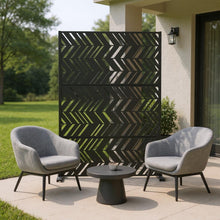 Load image into Gallery viewer, Three Panel Screen Room Divider (720117) - Black
