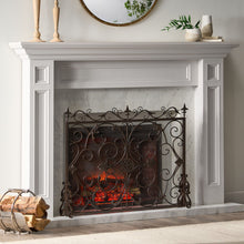Load image into Gallery viewer, Darcie - Wrought Fireplace Screen, Ornate Design
