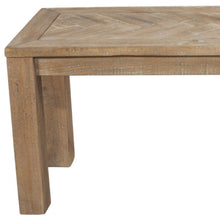 Load image into Gallery viewer, 60" Natural Distressed Solid Wood Dining Bench
