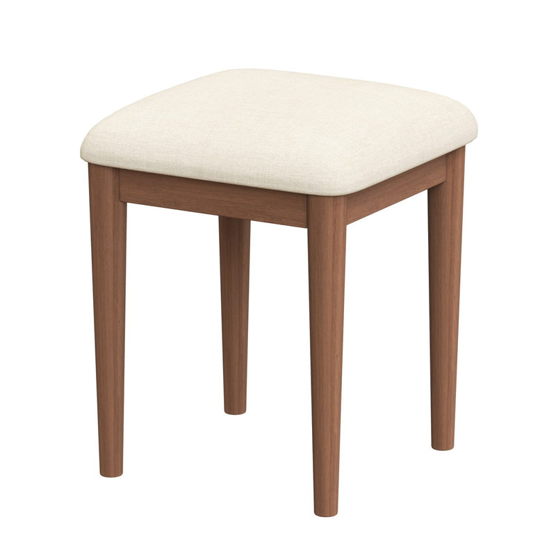Three Drawer Vanity Table - Brown