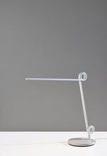 Load image into Gallery viewer, 35" White Metal Novelty Desk Table Lamp
