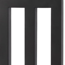 Load image into Gallery viewer, 30" Black Metal USB Table Lamp With White Shade
