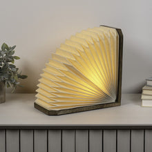 Load image into Gallery viewer, 11" Geometric Table Lamp LED With Novelty Shade - Natural
