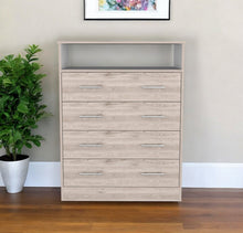 Load image into Gallery viewer, Four Drawer Dresser - Oak
