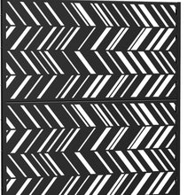 Load image into Gallery viewer, Three Panel Screen Room Divider (720117) - Black
