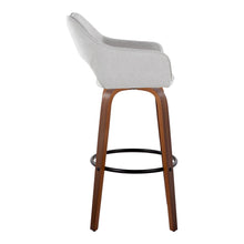 Load image into Gallery viewer, Mustang - Contemporary Fixed Height Barstool With Swivel &amp; Round Footrest (Set of 2)
