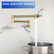 Load image into Gallery viewer, Modern Design Wall Mount Pot Filler Faucet Folding Stretchable
