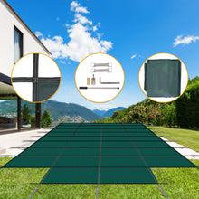Load image into Gallery viewer, 20 X 40 Ft High Strength Pool Safety Cover For Rectangular Inground Winter Swimming Pools
