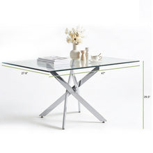 Load image into Gallery viewer, Modern Rectangular Table For Dining Room
