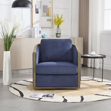Load image into Gallery viewer, Corduroy Barrel Chair, 360 Degree Swivel
