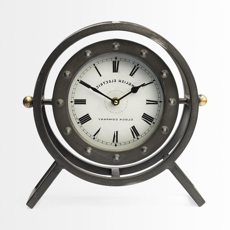 Table Clock (376225) - Black / White