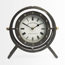 Load image into Gallery viewer, Table Clock (376225) - Black / White
