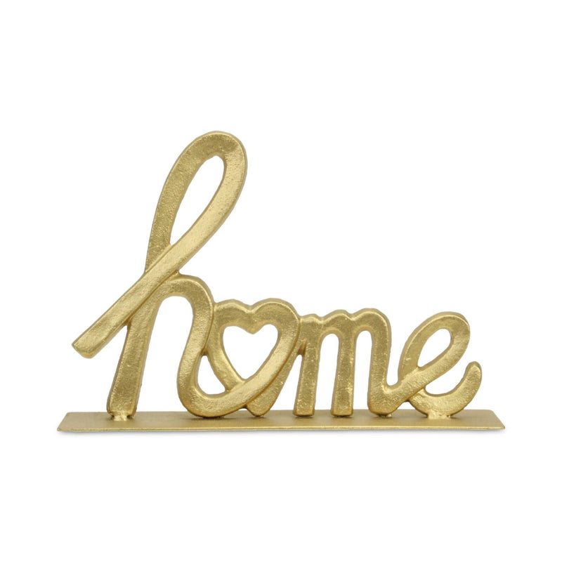 Home Hand Painted Tabletop Sign (634468) - Gold