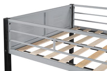 Load image into Gallery viewer, Triple Bunk Bed with Vent Board/ Sturdy Metal Frame/ Noise-Free Wood Slats/ Separatable into three beds/ No Box Spring Needed
