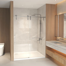 Load image into Gallery viewer, Frameless Sliding Bathtub Door With Frame
