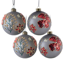 Load image into Gallery viewer, Glass Decorative Hanging Ball Christmas Tree Ornaments For Holiday Party Decorations
