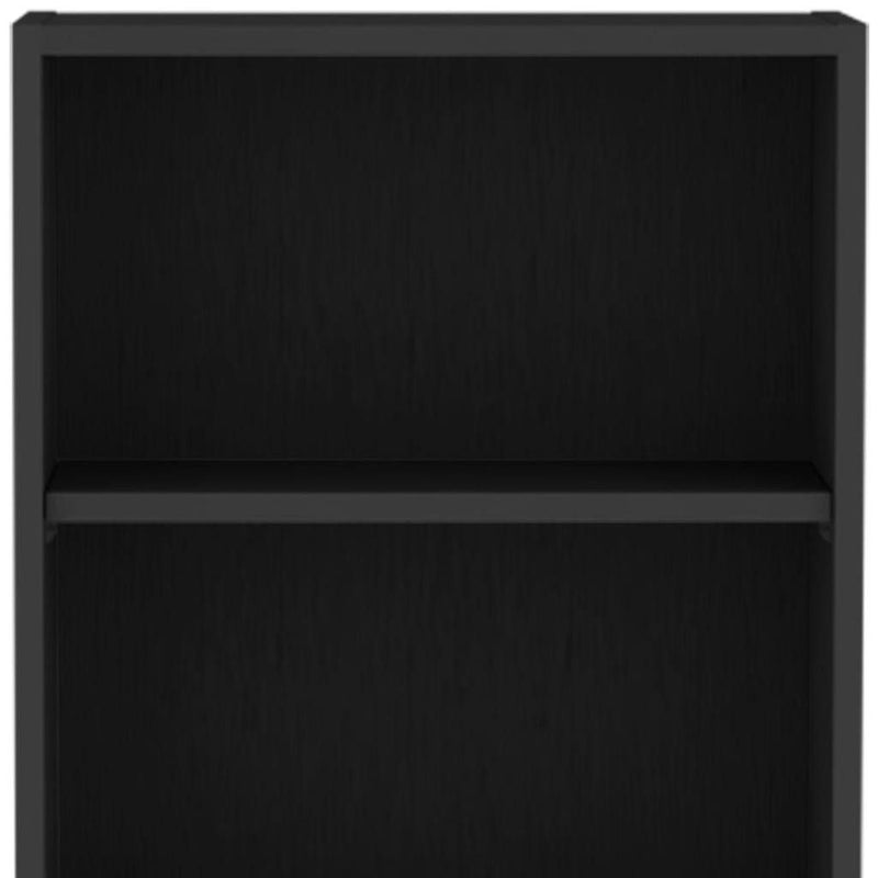 Wall Mounted China Cabinet - Black