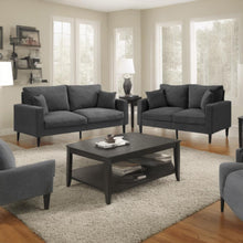 Load image into Gallery viewer, Modern Upholstered 2 Piece Sofa Set With 3 Seater And 2 Seater
