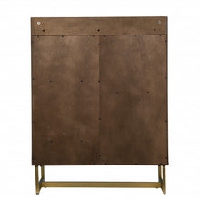 Load image into Gallery viewer, Retro And Faux Marble Wine Cabinet - Brown
