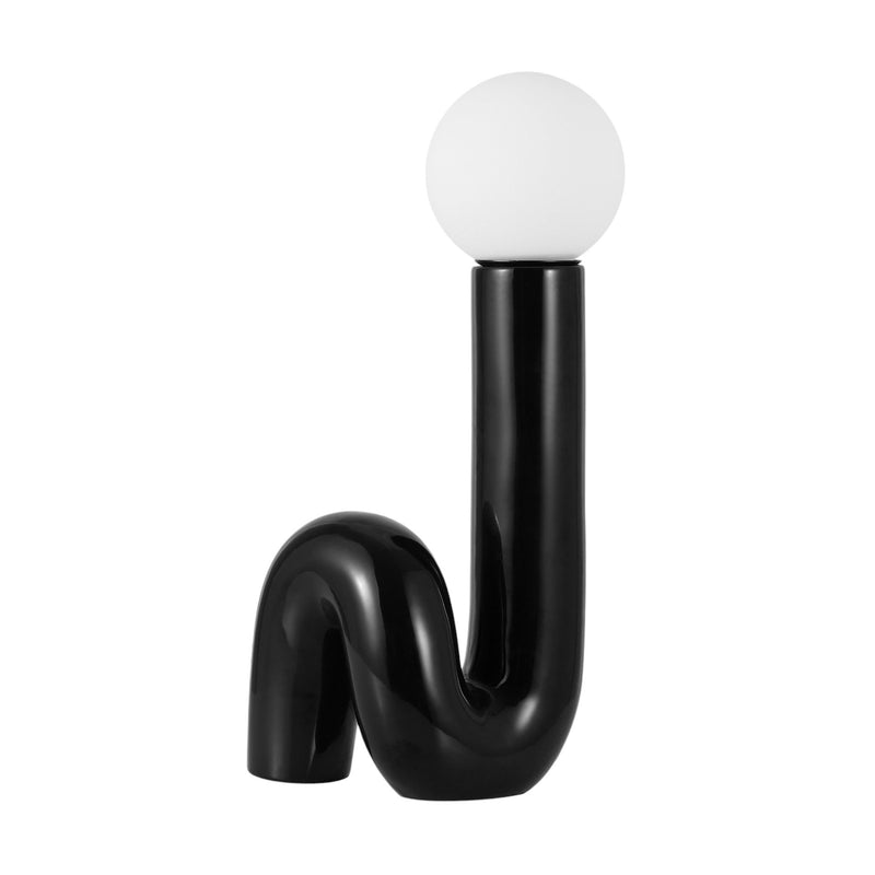 18" Novelty Table Lamp - Black
