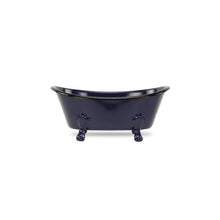 Load image into Gallery viewer, Hand Painted Decorative Tub Tabletop Sculpture (399648) - Blue
