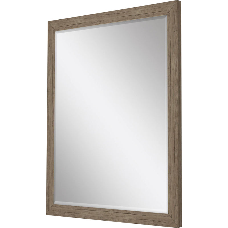 43" Accent Mirror - Light Brown
