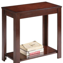 Load image into Gallery viewer, 24" End Table With Shelf - Brown
