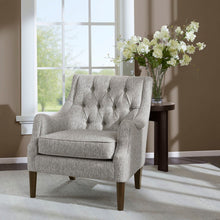 Load image into Gallery viewer, Button Tufted Accent Chair Vintage Style
