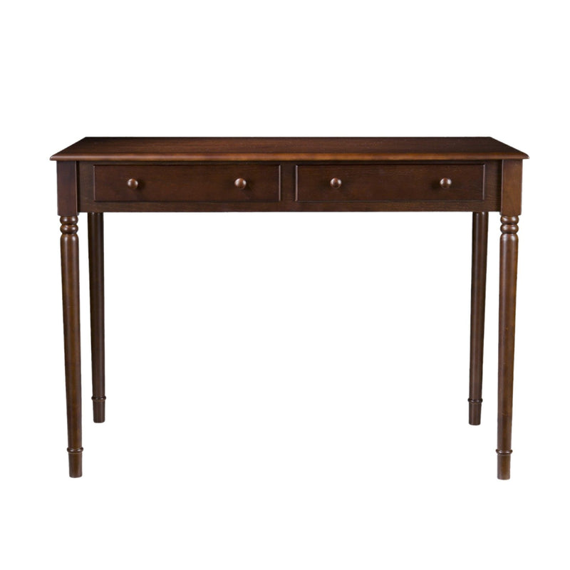 Writing Desk With Two Drawers (402018) - Brown