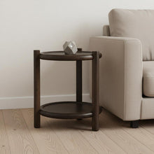 Load image into Gallery viewer, Solid Wood Tray Table (605616) - Dark Brown
